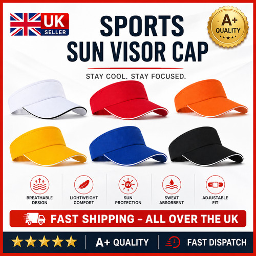 Sun visor cap with peak - sun,
