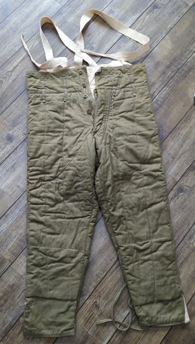 Rare ww2 padded trousers - padded,