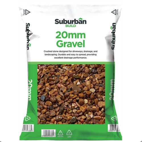 20mm suburban gravel pea - 20mm,