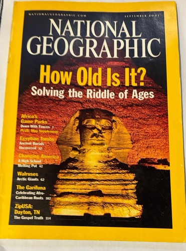 National geographic sep - sep, 2001