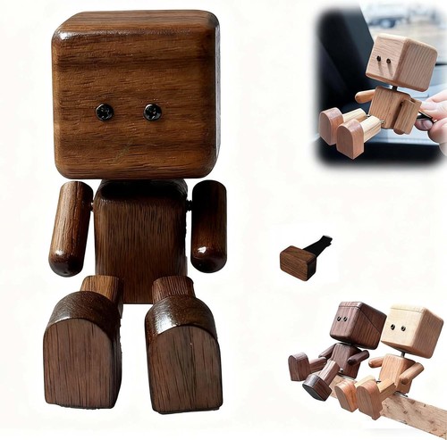 Shaking wooden man - shaking, figurine