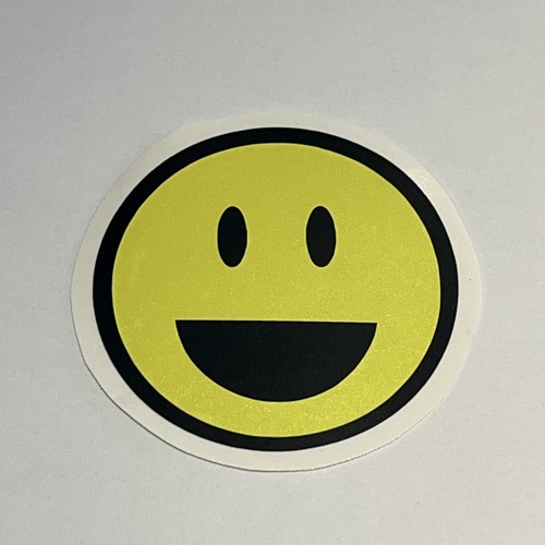 Custom colour 8cm smiley face - custom,