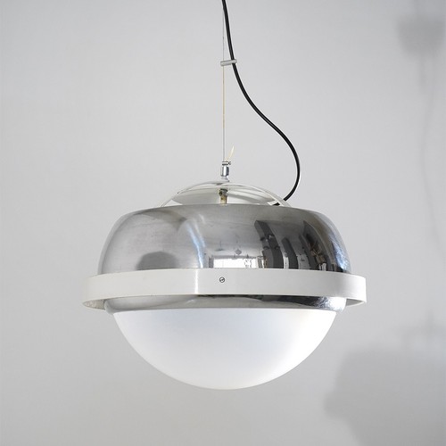 Chrome space age chandelier - age,