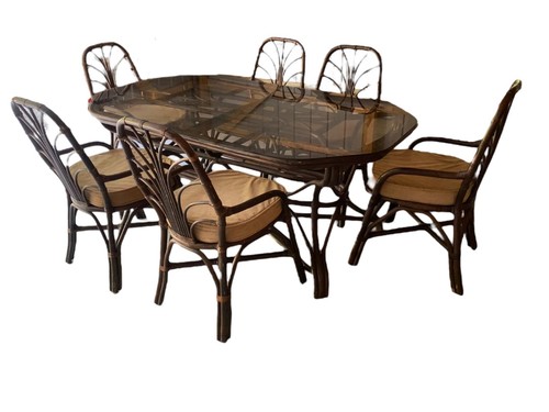 Vintage bamboo rattan - vintage,