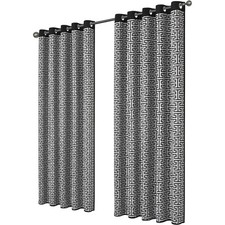 Blackout eyelet curtains - blackout,