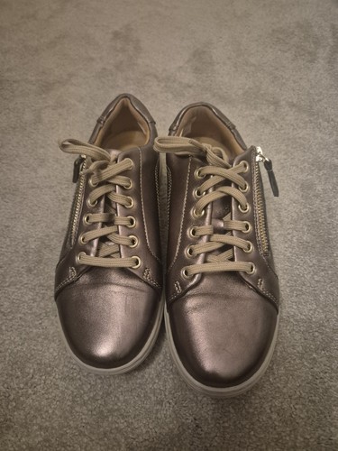 Clarks women bronze trainers - clarks, women's