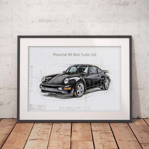 Porsche 911 964 turbo - 911,