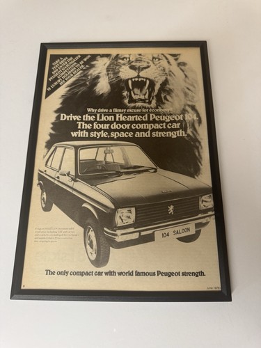 Framed original 1976 - framed,