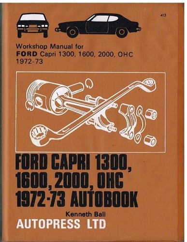 Ford capri mk1 facelift 1300 - capri,
