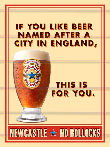 Newcastle brown ale - ale, retro