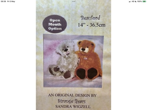 Teddy bear sewing - bear, pattern