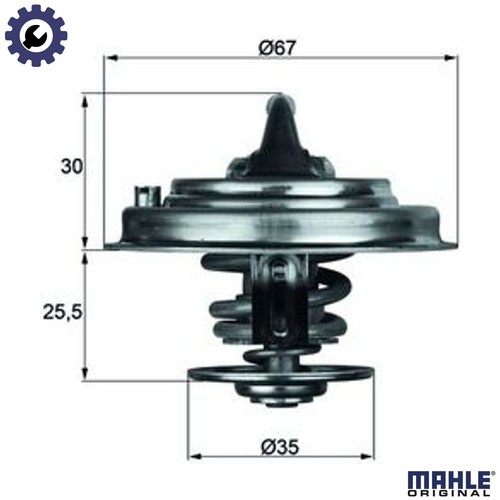 Thermostat coolant 71d - coolant, 30
