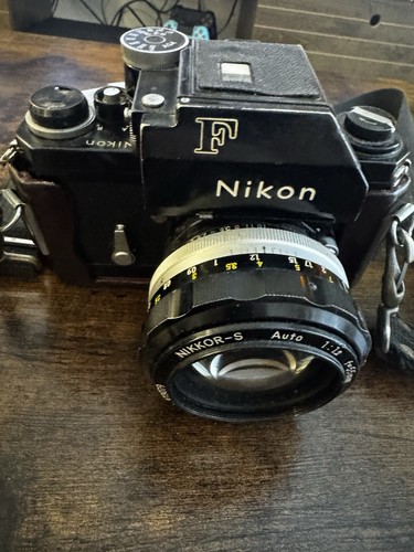 Vintage nikon camera with a - nikon,