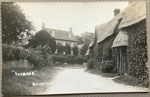 Adlestrop village ivybank - adlestrop, 1922