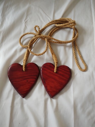 Rustic handmade dark wooden - handmade,