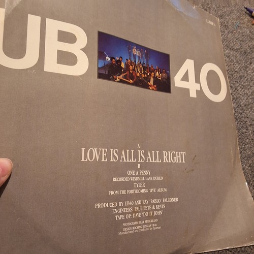 Ub40 love all - is, right