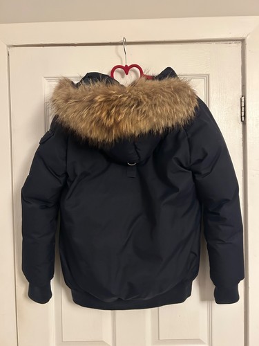 Boys navy pyrenex coat age - navy,