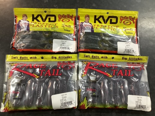 Strike king soft baits - strike, joblot