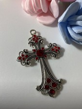Large silver colour cross - large,