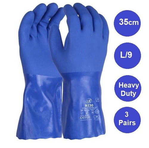 Blue pvc rubber heavy duty - blue,