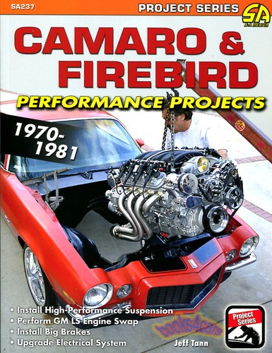 Camaro book firebird projects - book,