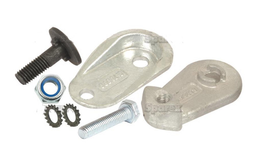 Lely mower knife stop - mower, assembly