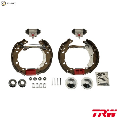 Brake shoe set - brake, for