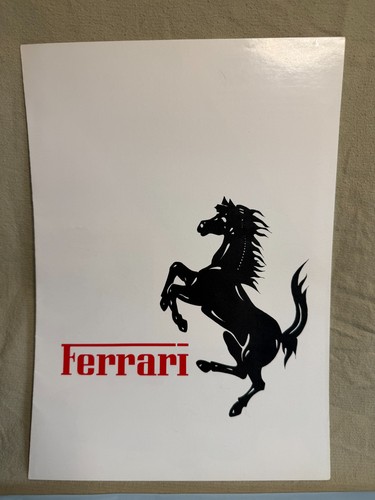 Ferrari range brochure 1981 - ferrari,