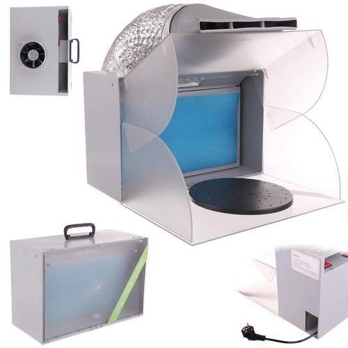 Portable airbrushing spray - portable,