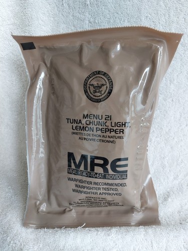 Ration pack menu lemon - us,