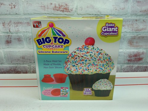Big top cupcake - big, silicone