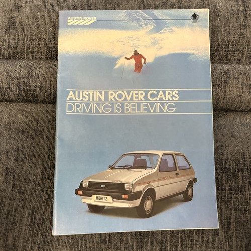 Austin rover range brochure - austin,