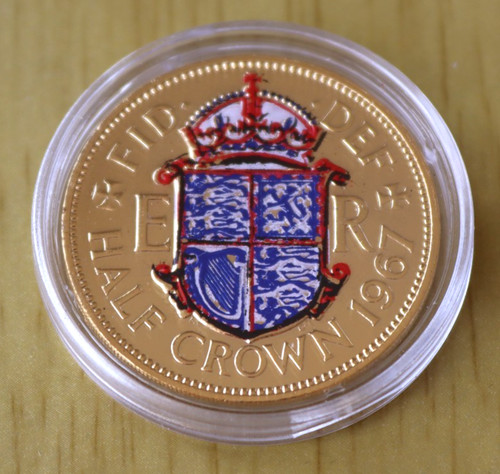 Coloured gold plated 1967 - plated,