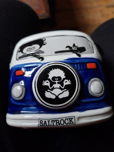 Camper van ceramic - camper, money