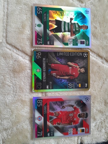 Rare match attax - match, cards