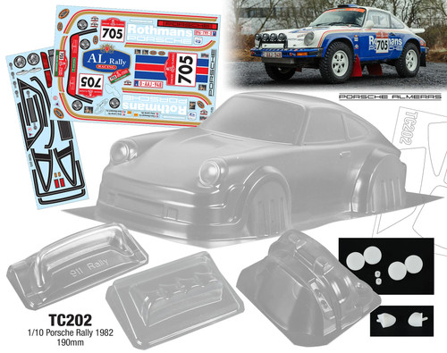 Tc202 porsche rothmans - porsche, rally