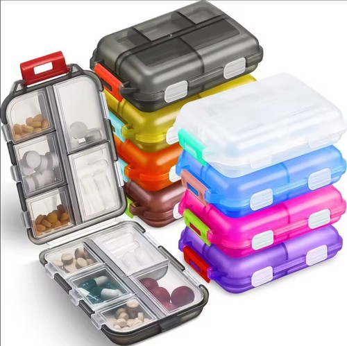 Pill daily box portable - pill,