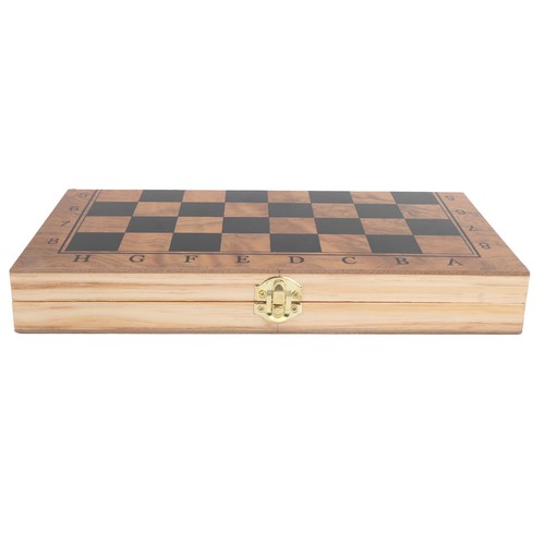 Wooden chess checkers - 1,