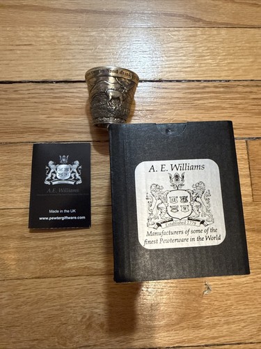 Pewter highland dram cup - cup, (shot