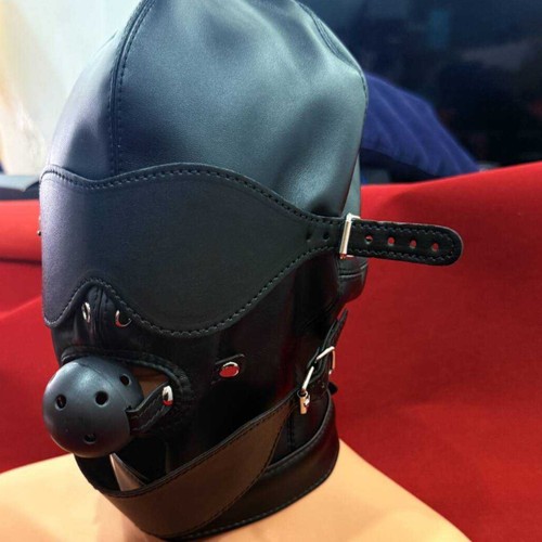 Gimp gag mask bondage head - gimp,