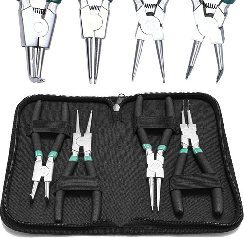 Inch circlip pliers set - 7",