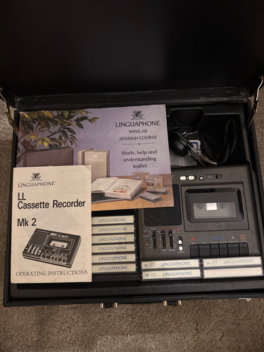 Vintage linguaphone mini lab - vintage,