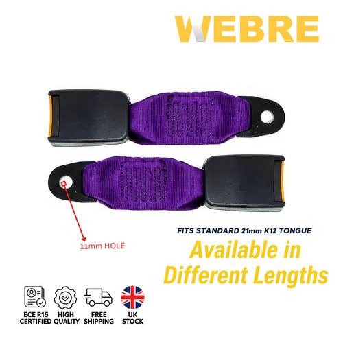 Universal webbed seat belt - 2,