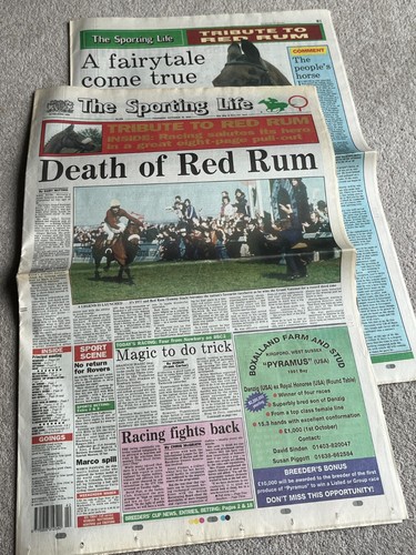 1995 death red rum sporting - of,