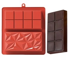 Silicone deep chocolate bar - silicone,