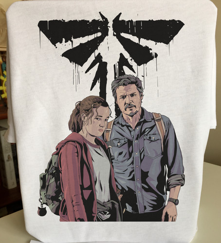 Last joel and ellie with - last,