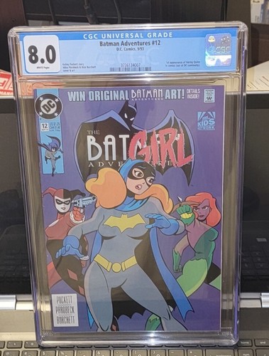 Batman adventures cgc 8 - batman,