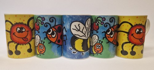 Dunoon mugs creepy crawlies - mugs,