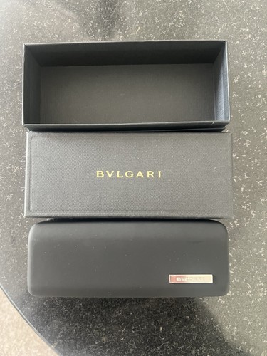 Bvlgari glasses case black - , case.