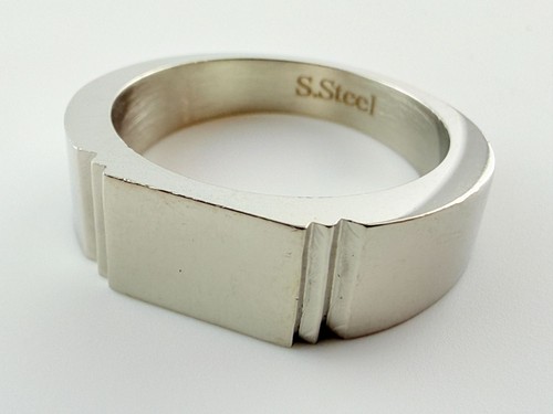 Stainless steel chunky flat - stainless,